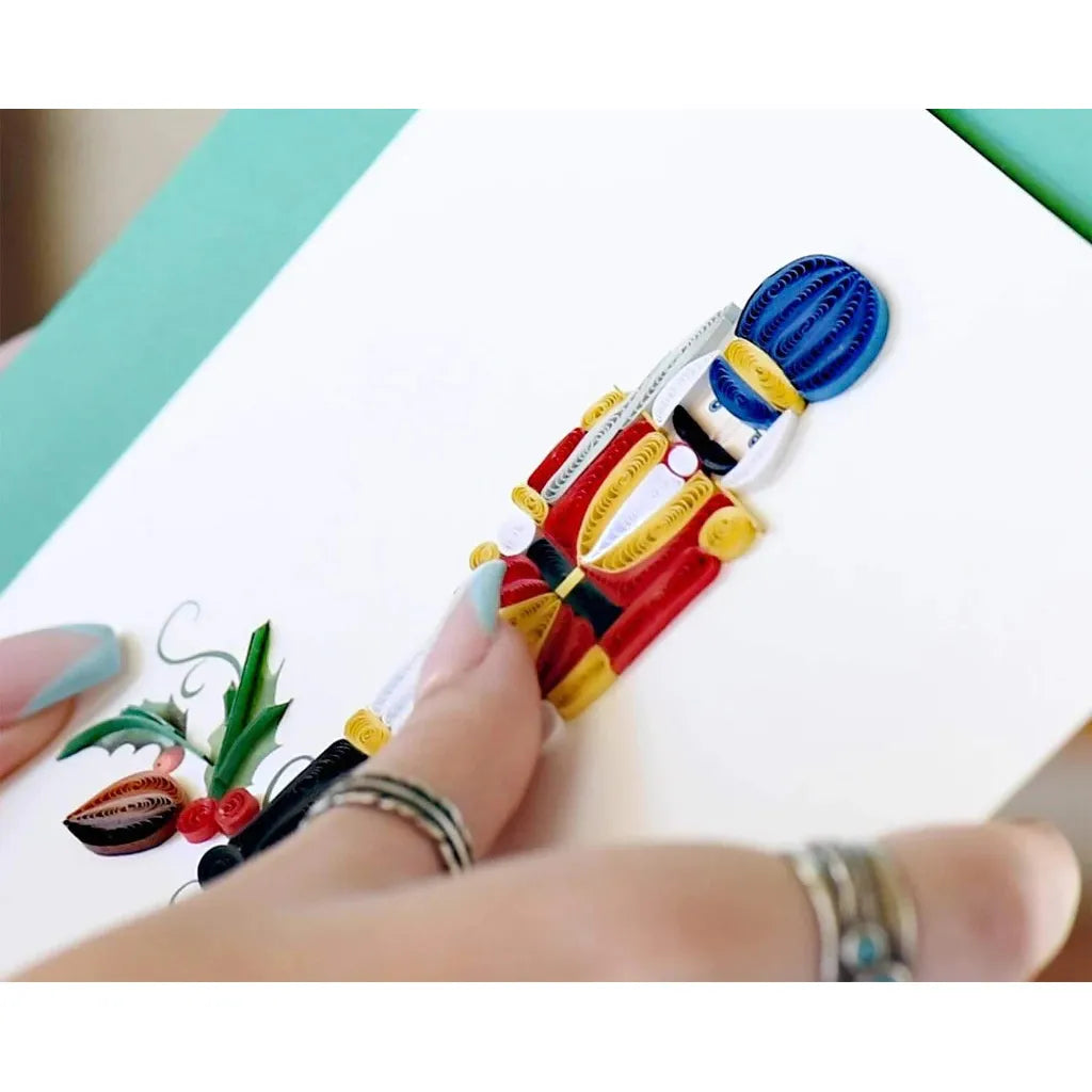 Quilling Card - Nutcracker