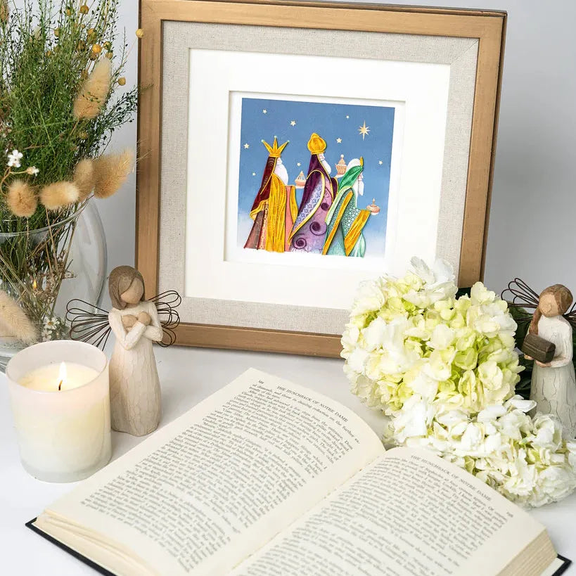 Quilling Card - Three Wise Men