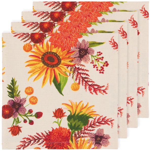 Cloth Napkins - Sunflower Splendor