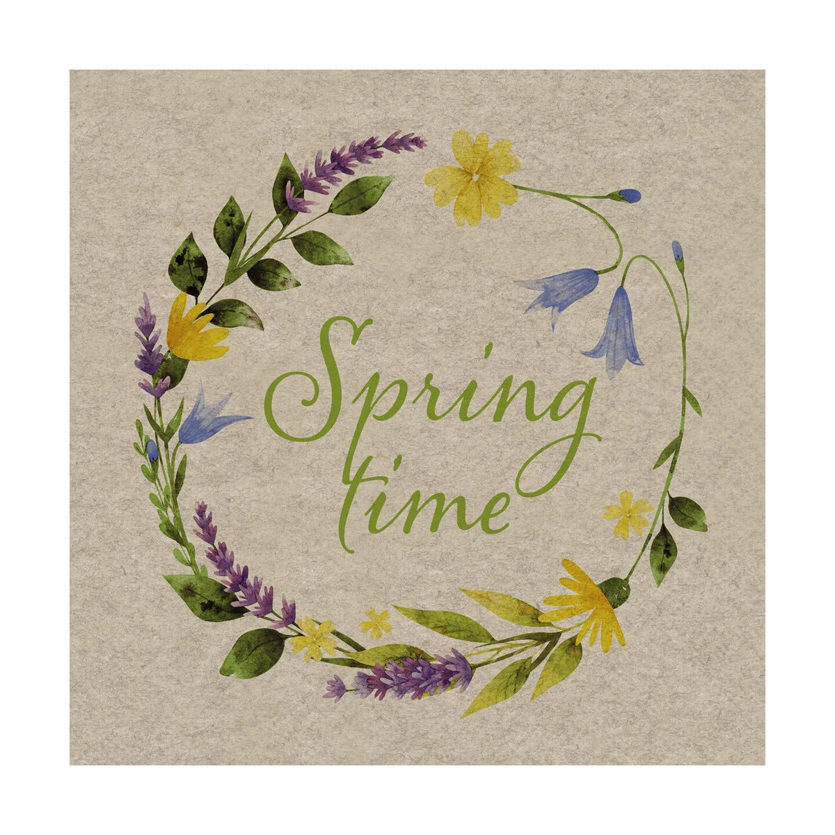 Naturals Napkin - Spring Time