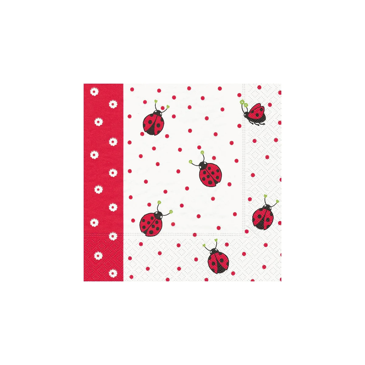 Napkin - Ladybugs & dots