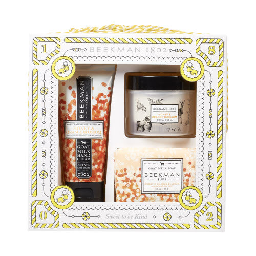 Honey & Orange Blossom Hand & Body Cream Set