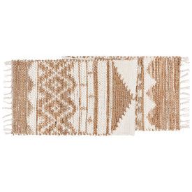 Table Runner - Villa White Jute Cotton