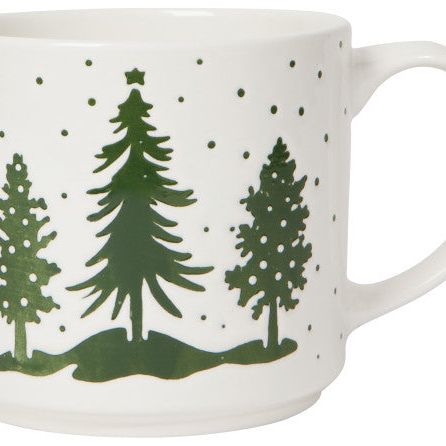 Mug Stacking - Woodland