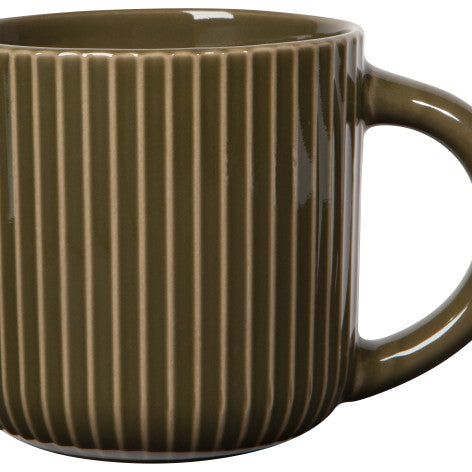 Fluted Mug - Olive Branch