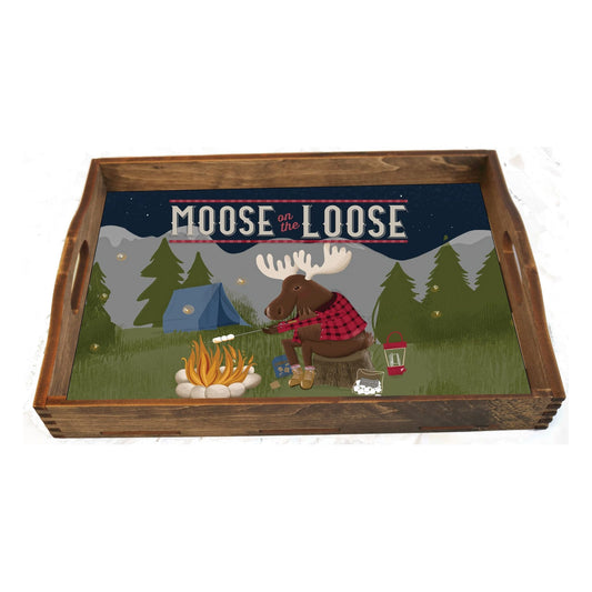 Moose on the Loose - Campfire Tray