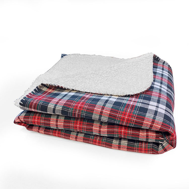 Multi Check Sherpa Reversible Throw