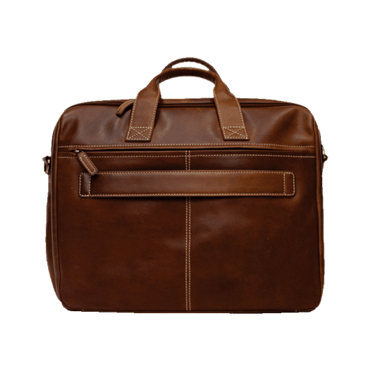 Leather Laptop Bag (Style 199034)