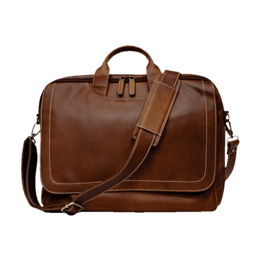 Rugged Earth Leather Laptop Bag (Style 199034)