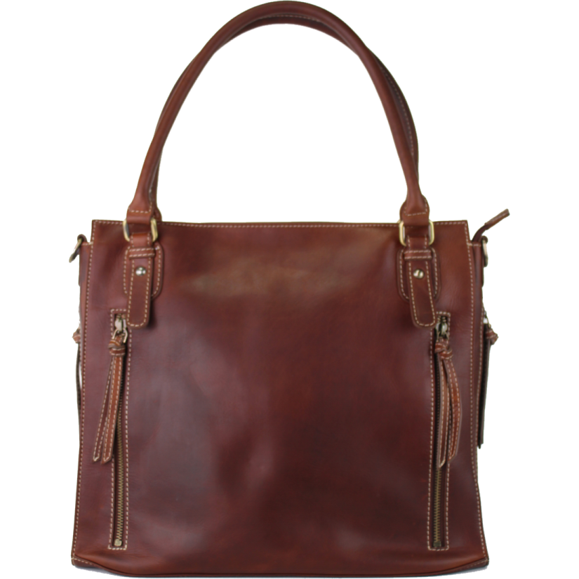 Rugged Earth Leather Bag (Style 199056)