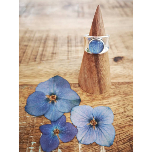 Hydrangea Chunky Ring