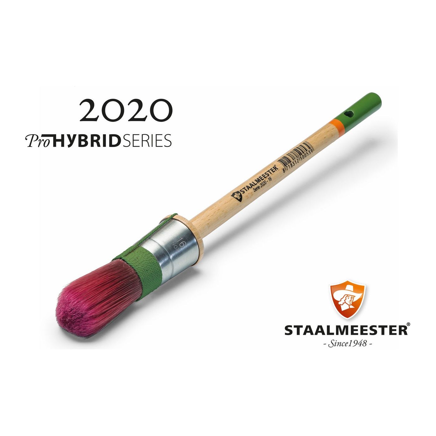 Staalmeester® Round Synthetic #18 Paintbrush