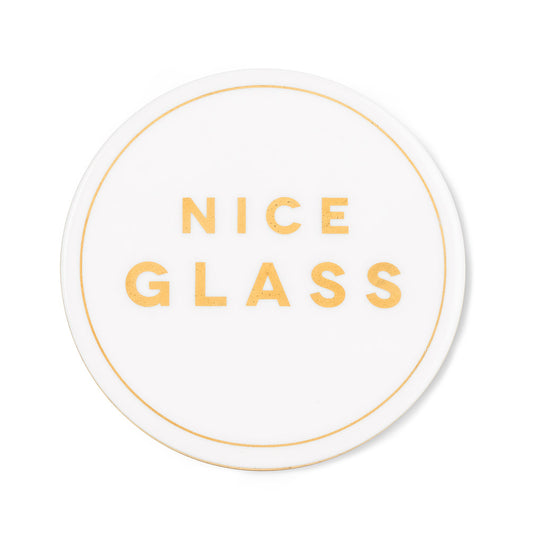 Coaster - Nice Glass