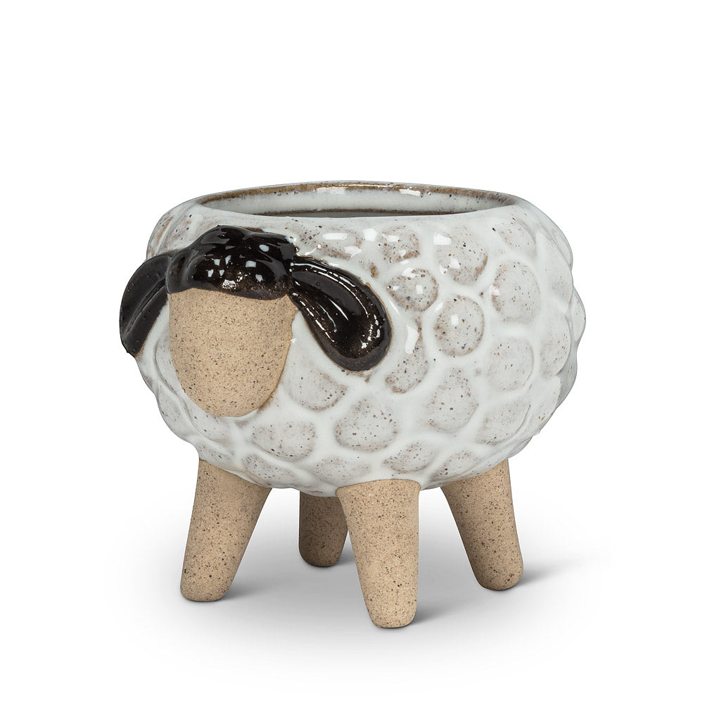 Large Sheep on Legs Planter