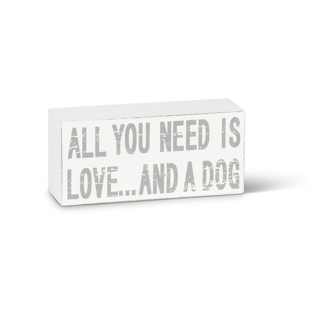 All you need...Dog Block