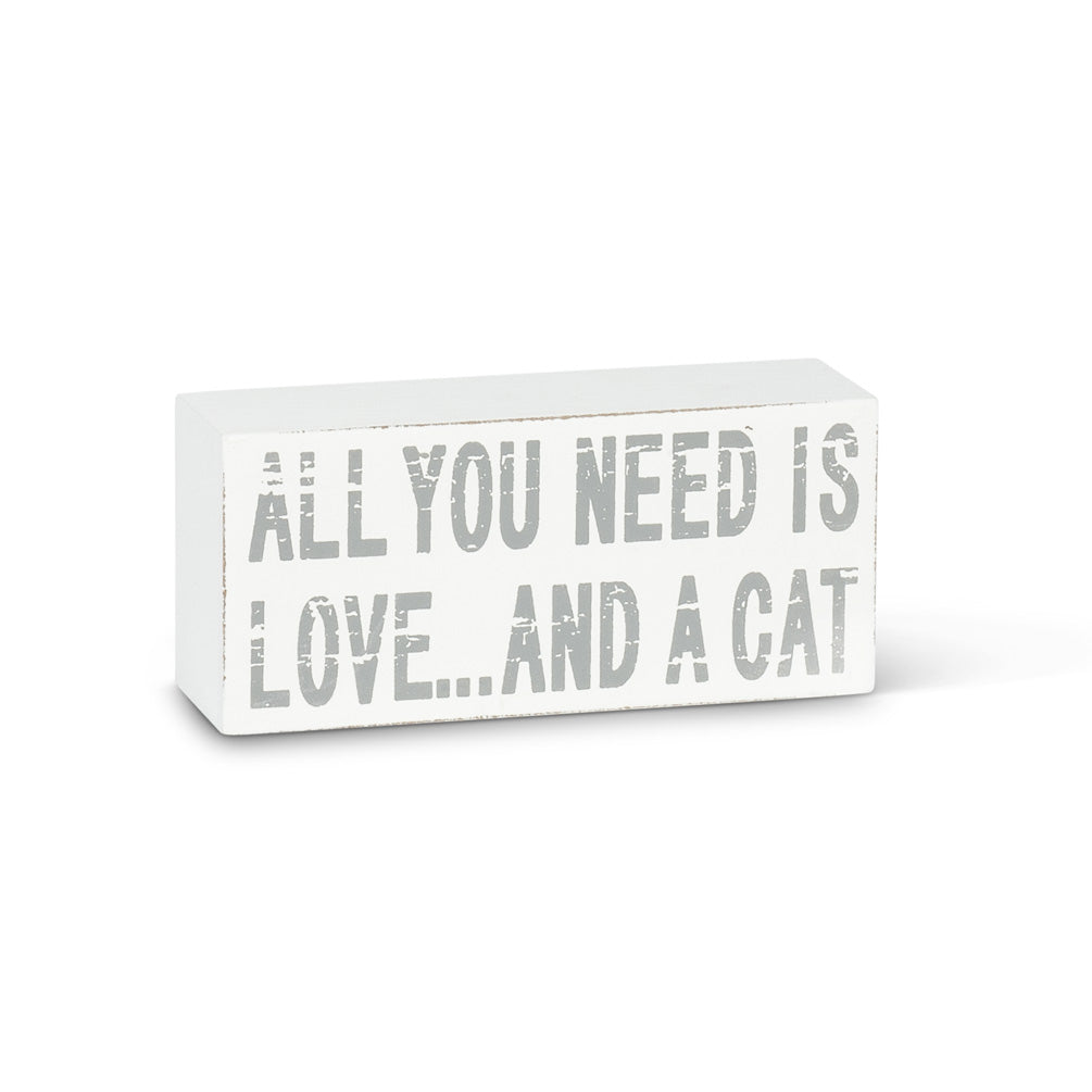 All you need...Cat Block