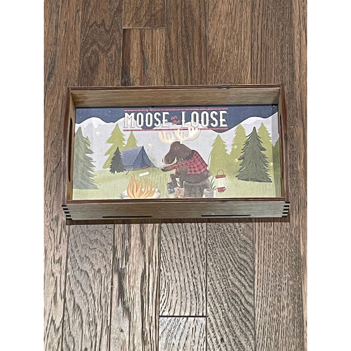Moose on the Loose - Campfire Tray