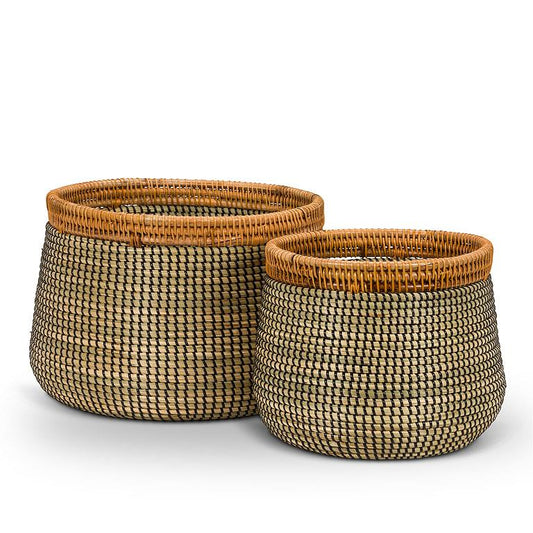 Basket/Planter w/Rim - Large