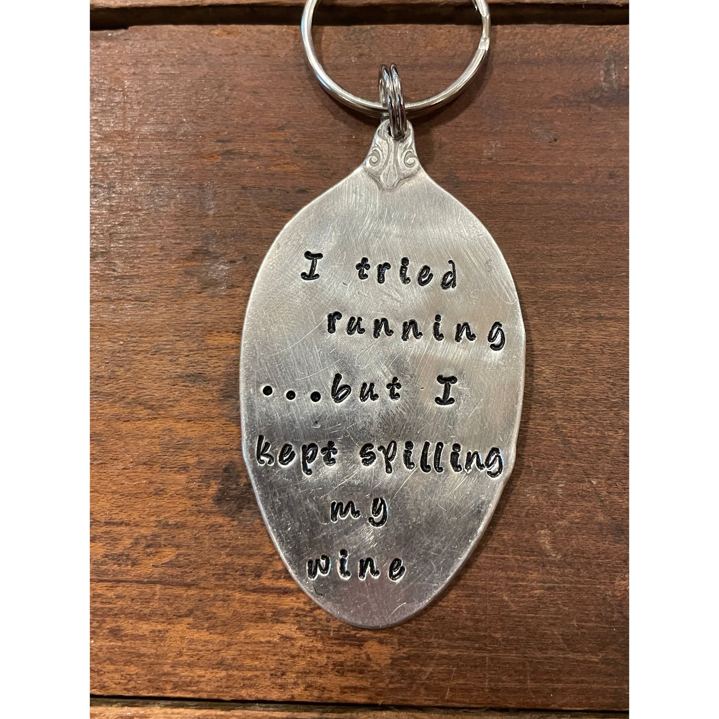 Stamped Spoon Keychains