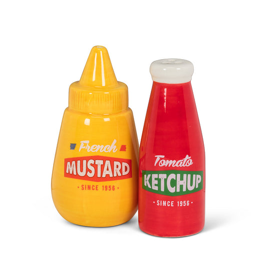 Ketchup & Mustard Salt & Pepper