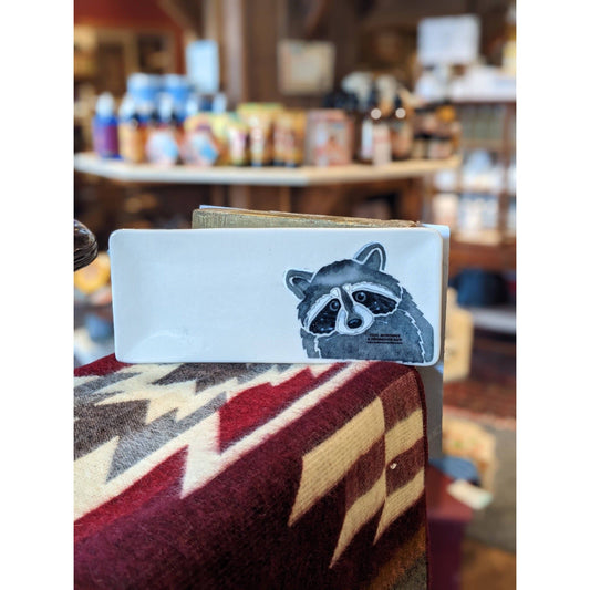 Rectangle Plate - Raccoon