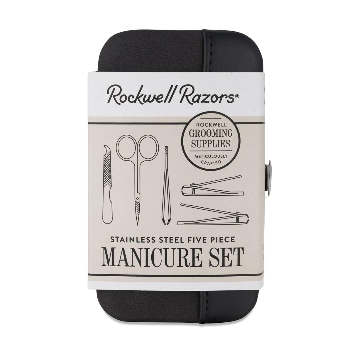 RockWell Razors Stainless Steel Manicure Set
