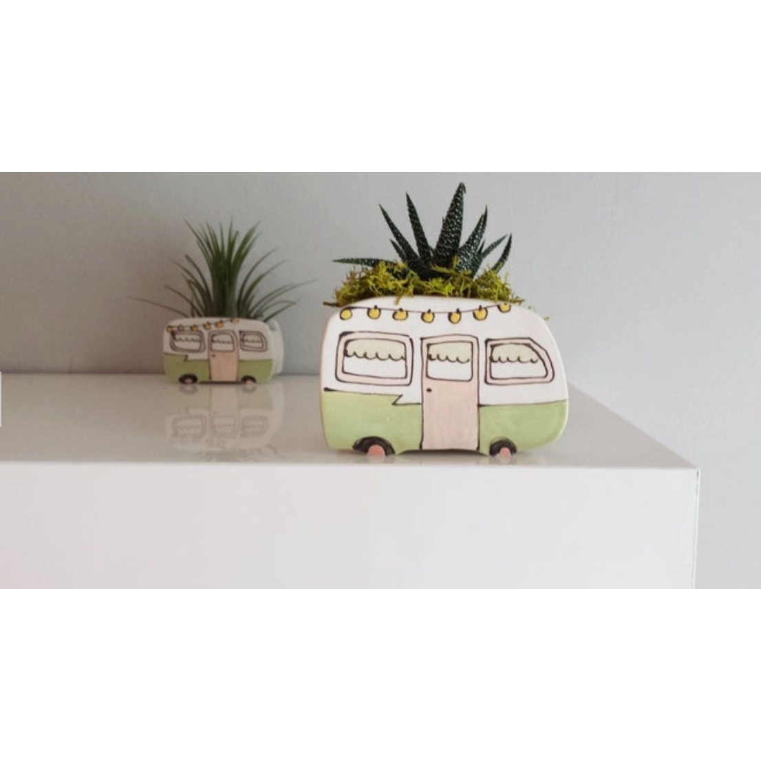 Small Green Boler Planter