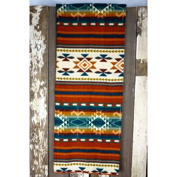 Aztec Double "Fire at Night" Blanket