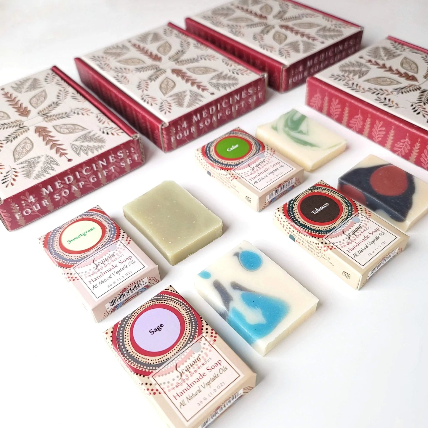 Four Medicines 4 Mini Soap Gift Set