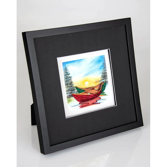 Wooden Shadow Frame Box - Black