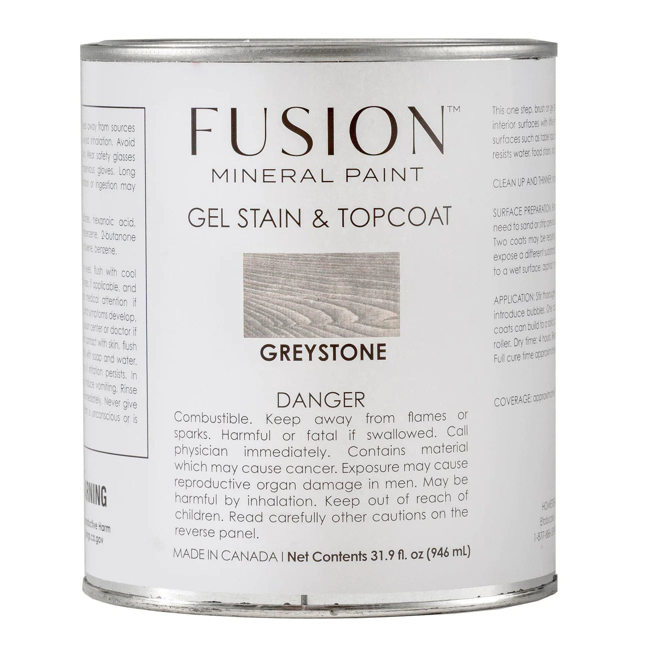 Gel Stain & Topcoat - All in One