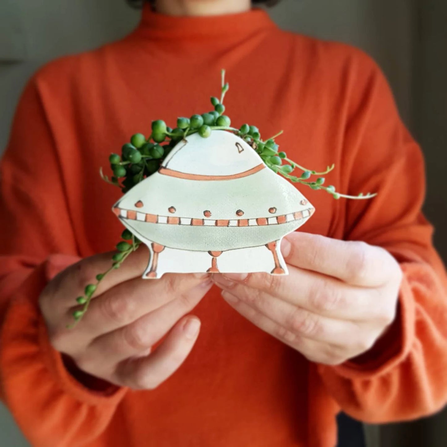 Small UFO Planter