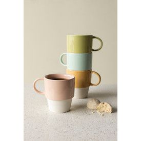 Nesting Mug Set - Flora