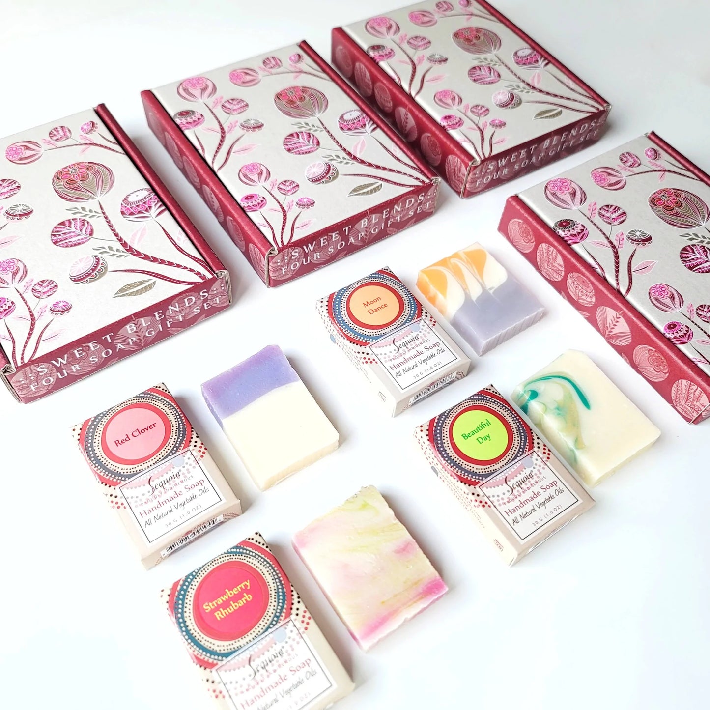Sweet Blends 4 Mini Soap Gift Set